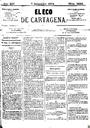 [Ejemplar] Eco de Cartagena, El (Cartagena). 7/9/1874.