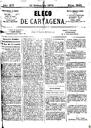[Ejemplar] Eco de Cartagena, El (Cartagena). 10/9/1874.