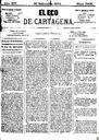 [Issue] Eco de Cartagena, El (Cartagena). 30/9/1874.