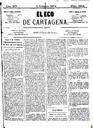 [Issue] Eco de Cartagena, El (Cartagena). 5/10/1874.