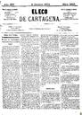 [Issue] Eco de Cartagena, El (Cartagena). 8/10/1874.