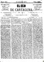 [Ejemplar] Eco de Cartagena, El (Cartagena). 16/10/1874.