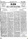 [Ejemplar] Eco de Cartagena, El (Cartagena). 20/10/1874.