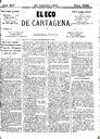 [Ejemplar] Eco de Cartagena, El (Cartagena). 24/10/1874.