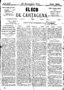 [Issue] Eco de Cartagena, El (Cartagena). 27/11/1874.