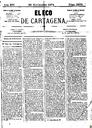 [Ejemplar] Eco de Cartagena, El (Cartagena). 28/11/1874.