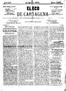 [Issue] Eco de Cartagena, El (Cartagena). 14/1/1875.