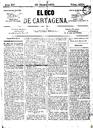 [Ejemplar] Eco de Cartagena, El (Cartagena). 25/1/1875.