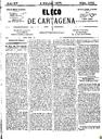 [Ejemplar] Eco de Cartagena, El (Cartagena). 4/2/1875.