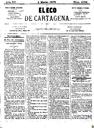[Ejemplar] Eco de Cartagena, El (Cartagena). 2/3/1875.