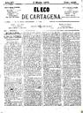 [Issue] Eco de Cartagena, El (Cartagena). 3/3/1875.
