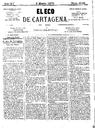[Ejemplar] Eco de Cartagena, El (Cartagena). 8/3/1875.