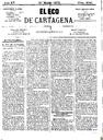 [Ejemplar] Eco de Cartagena, El (Cartagena). 10/3/1875.