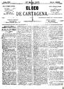 [Issue] Eco de Cartagena, El (Cartagena). 27/3/1875.