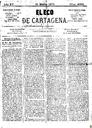 [Ejemplar] Eco de Cartagena, El (Cartagena). 31/3/1875.