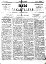 [Ejemplar] Eco de Cartagena, El (Cartagena). 3/4/1875.