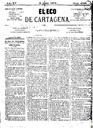[Ejemplar] Eco de Cartagena, El (Cartagena). 8/4/1875.