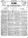 [Ejemplar] Eco de Cartagena, El (Cartagena). 14/4/1875.
