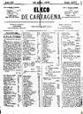 [Ejemplar] Eco de Cartagena, El (Cartagena). 22/4/1875.