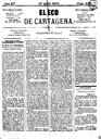 [Ejemplar] Eco de Cartagena, El (Cartagena). 27/4/1875.