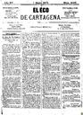 [Ejemplar] Eco de Cartagena, El (Cartagena). 1/5/1875.