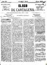 [Ejemplar] Eco de Cartagena, El (Cartagena). 13/5/1875.