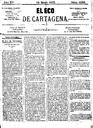 [Ejemplar] Eco de Cartagena, El (Cartagena). 14/5/1875.