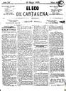 [Ejemplar] Eco de Cartagena, El (Cartagena). 15/5/1875.