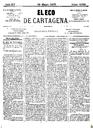 [Ejemplar] Eco de Cartagena, El (Cartagena). 18/5/1875.