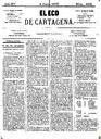 [Issue] Eco de Cartagena, El (Cartagena). 4/6/1875.