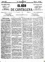 [Ejemplar] Eco de Cartagena, El (Cartagena). 11/6/1875.