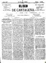 [Issue] Eco de Cartagena, El (Cartagena). 14/6/1875.