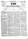 [Ejemplar] Eco de Cartagena, El (Cartagena). 18/6/1875.