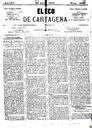 [Ejemplar] Eco de Cartagena, El (Cartagena). 25/6/1875.