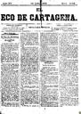 [Ejemplar] Eco de Cartagena, El (Cartagena). 10/7/1875.