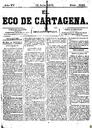 [Issue] Eco de Cartagena, El (Cartagena). 12/7/1875.