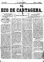 [Ejemplar] Eco de Cartagena, El (Cartagena). 14/7/1875.