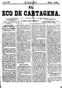 [Issue] Eco de Cartagena, El (Cartagena). 15/7/1875.