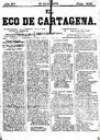 [Ejemplar] Eco de Cartagena, El (Cartagena). 16/7/1875.