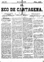 [Ejemplar] Eco de Cartagena, El (Cartagena). 20/7/1875.