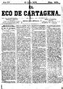 [Issue] Eco de Cartagena, El (Cartagena). 21/7/1875.