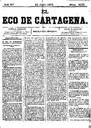 [Ejemplar] Eco de Cartagena, El (Cartagena). 23/7/1875.