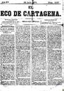 [Issue] Eco de Cartagena, El (Cartagena). 28/7/1875.