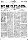 [Ejemplar] Eco de Cartagena, El (Cartagena). 30/7/1875.