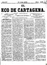 [Issue] Eco de Cartagena, El (Cartagena). 31/7/1875.