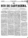 [Ejemplar] Eco de Cartagena, El (Cartagena). 6/8/1875.