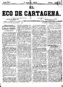 [Issue] Eco de Cartagena, El (Cartagena). 7/8/1875.