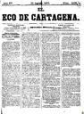 [Ejemplar] Eco de Cartagena, El (Cartagena). 10/8/1875.