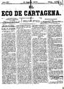 [Ejemplar] Eco de Cartagena, El (Cartagena). 11/8/1875.