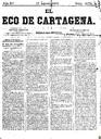 [Ejemplar] Eco de Cartagena, El (Cartagena). 17/8/1875.